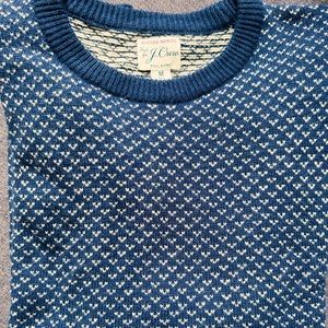 J Crew sweater - Birdseye pattern